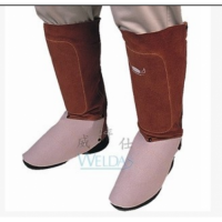 威特仕44-7112焊接護(hù)腿腳蓋 蠻牛王電焊鞋蓋焊工牛皮腳蓋